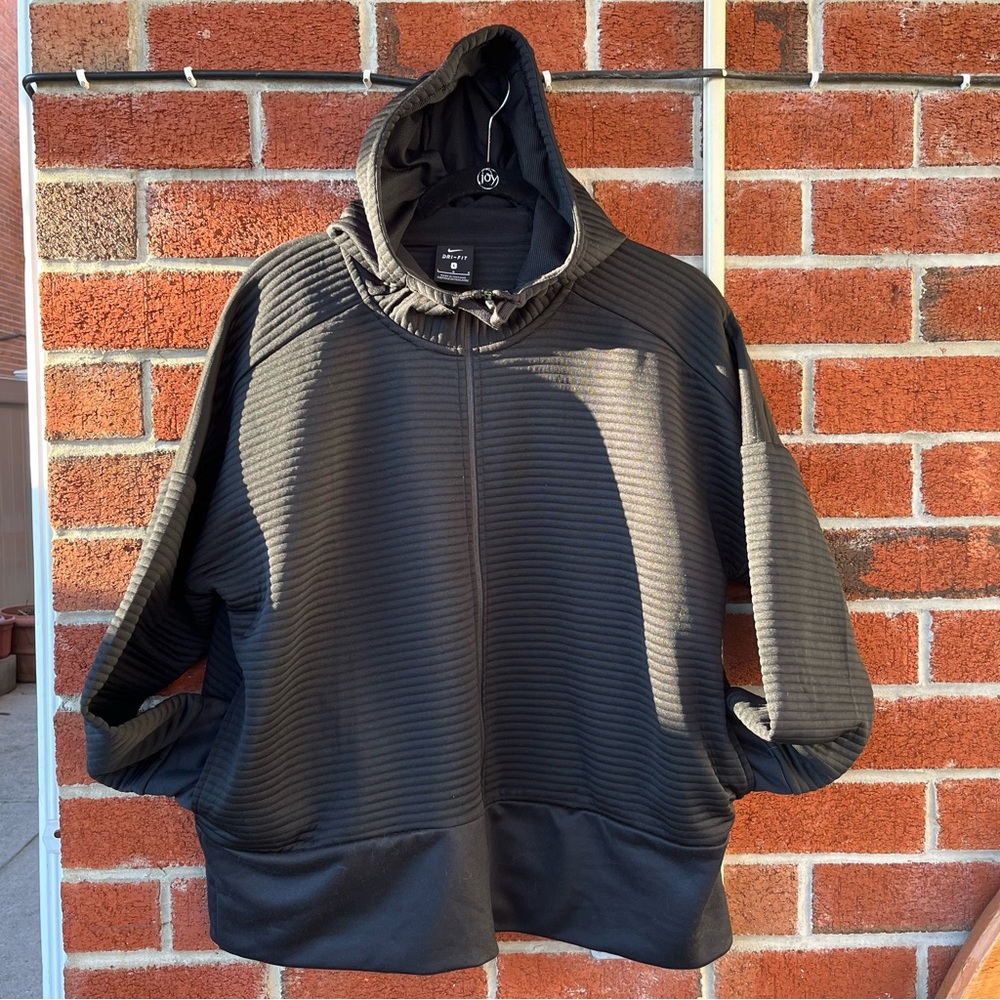 Nike - Textured Dri-Fit Zip-Up Hoodie
